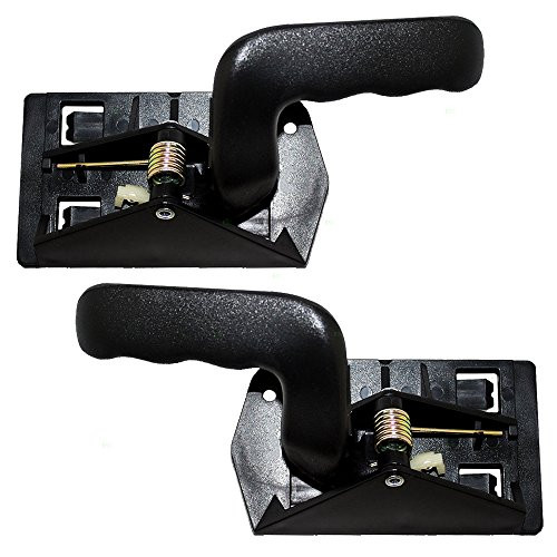 Driver and Passenger Front and Rear Inside Inner Door Handles Replacement for Chevrolet GMC Pickup Truck SUV 15760297 15760298