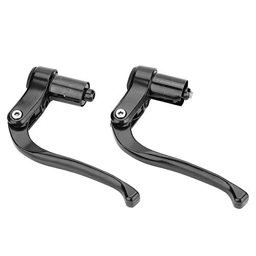 VGEBY 1Pair Brake Levels, Aluminum Alloy Bicycle Brake Handle Mountain Road Bike Brake Lever(Black)