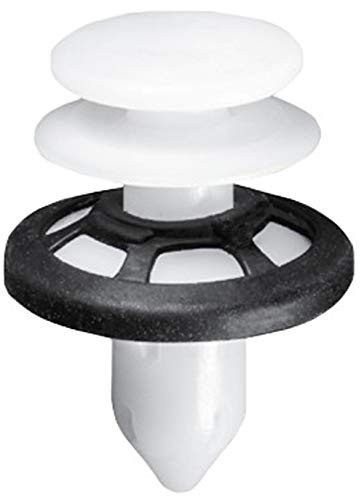Clipsandfasteners Inc 15 Push-Type Door Panel Retainers with Sealer For Chrysler 6509673AA