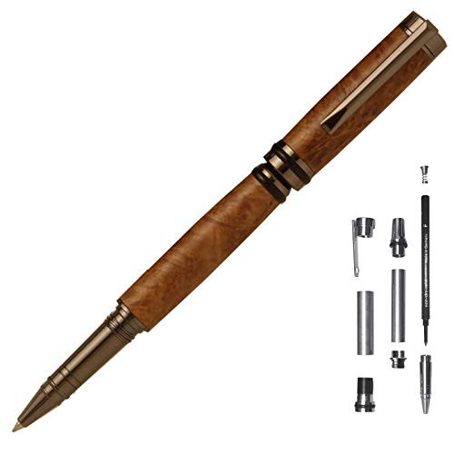 Penn State Industries PKCMRGM Cameron Rollerball Pen Kit Woodturning Project (1, Gun Metal)