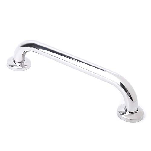 VEESYV Bath Shower Grab Bars Stainless Steel Bathroom Tub Toilet Handrail Grab Bar Shower Safety Support Handle Towel Rack (Grab Bar Size : 40cm)