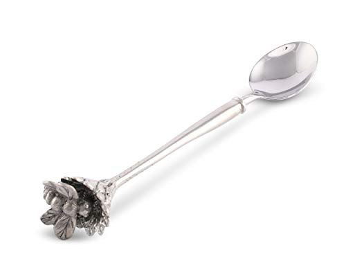 Vagabond House Pewter Daisy and Bee Spoon Jam/Jelly/Fruit/Dip 6 inch Long Vagabond House Pewter Daisy and Bee Spoon Jam/Jelly/Fruit/Dip 6 inch Long