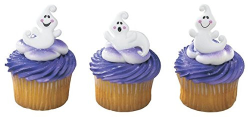 CakeDrake Halloween White Ghost Scary Fun Casper (12) Party Cupcake Topper Picks PICS CakeDrake Halloween White Ghost Scary Fun Casper (12) Party Cupcake Topper Picks PICS