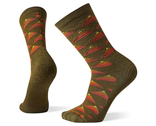 Smartwool Hike Light Elite Burgee Crew Military Olive XL (Men's Shoe 12-14.5)