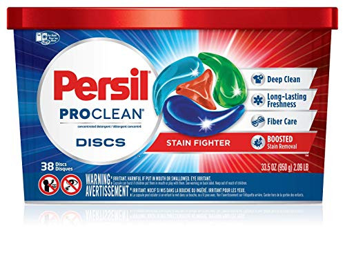 Persil Discs Laundry Detergent Pacs, Stain Fighter, 38 Count
