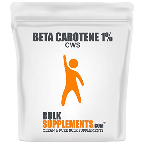 BulkSupplements Beta Carotene 1percent (CWS) Powder (250 Grams)