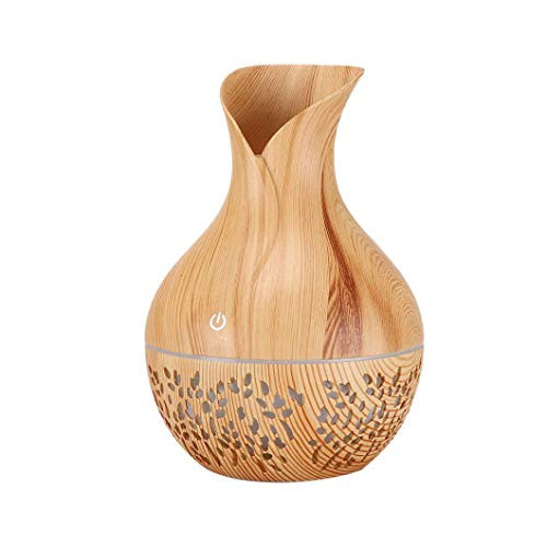 Kanzd Diffuser Air Aroma Essential Oil Diffuser LED Aroma Aromatherapy Humidifier (A)