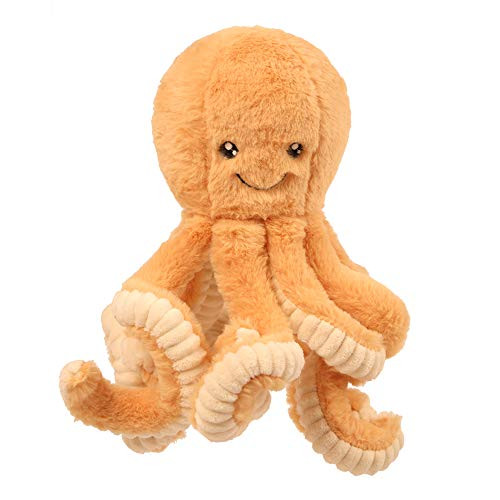 FeiWen Octopus Stuffed Animal Toys , Octopus Plush Doll Play Toys Adults Birthday Xmas Gift Present (Yellow, 15.7in) FeiWen Octopus Stuffed Animal Toys , Octopus Plush Doll Play Toys Adults Birthday Xmas Gift Present (Yellow, 15.7in)