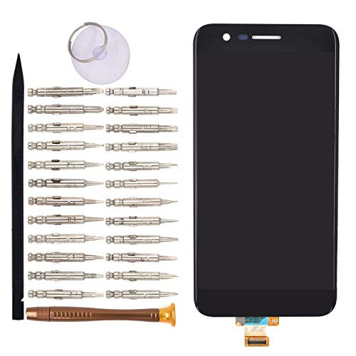 Goodyitou LCD Display Touch Screen Replacement for LG K20 Plus K20V VS501 Black