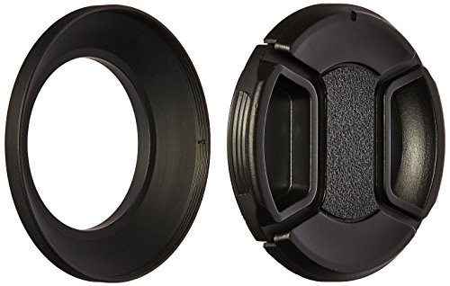 Fotasy HS1650 Metal Lens Hood and Lens Cap for Sony E PZ 16-50mm f/3.5-5.6 OSS SELP1650 Retractable Zoom Lens