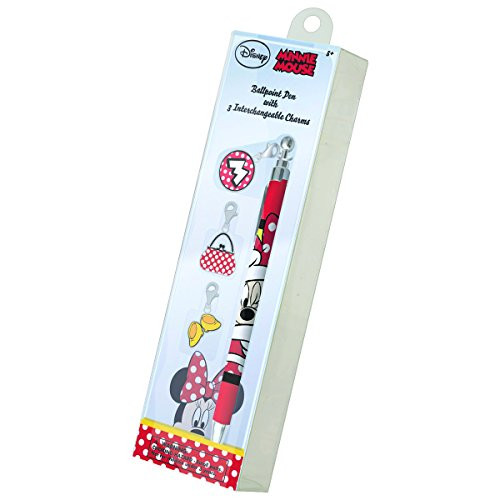 National Design Disney's Minnie My Charmed Life Pen with Bonus Charms (1 Pack)