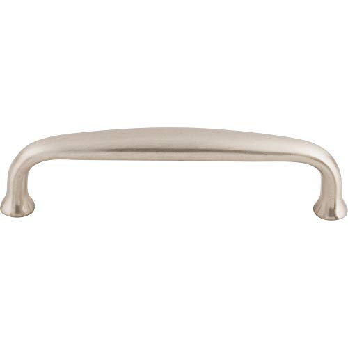 Top Knobs M1279 Asbury Collection 4 inch Charlotte Pull, Brushed Satin Nickel