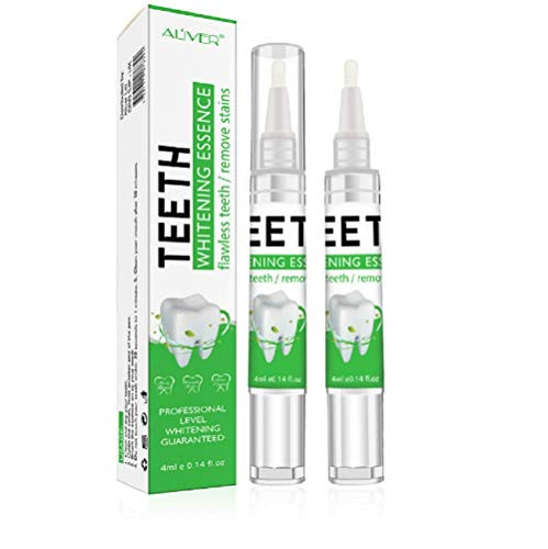 Teeth Whitening Pen 4 Pcs Dental Formula Reduced Sensitive Teeth Whitener Pen, White Teeth Pen Remove Tough Stains