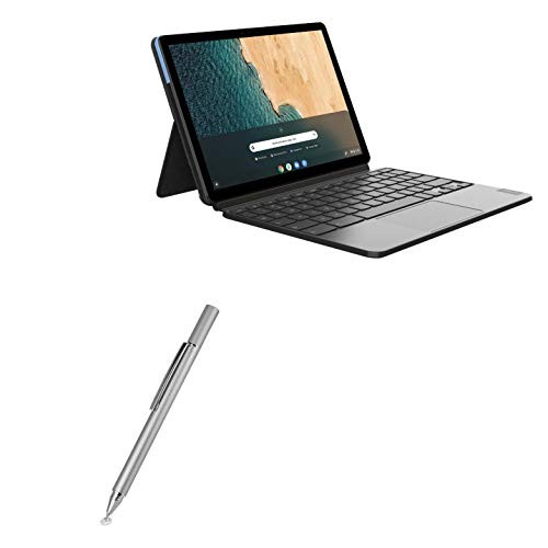 Lenovo Chromebook Duet Stylus Pen, BoxWave FineTouch Capacitive Stylus Super Precise Stylus Pen for Lenovo Chromebook Duet - Metallic Silver Lenovo Chromebook Duet Stylus Pen, BoxWave FineTouch Capacitive Stylus Super Precise Stylus Pen for Lenovo Chromebook Duet - Metallic Silver