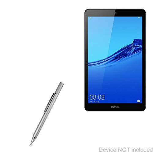 Huawei MediaPad M5 Lite 8.0 Stylus Pen, BoxWave FineTouch Capacitive Stylus Super Precise Stylus Pen for Huawei MediaPad M5 Lite 8.0 - Metallic Silver Huawei MediaPad M5 Lite 8.0 Stylus Pen, BoxWave FineTouch Capacitive Stylus Super Precise Stylus Pen for Huawei MediaPad M5 Lite 8.0 - Metallic Silver