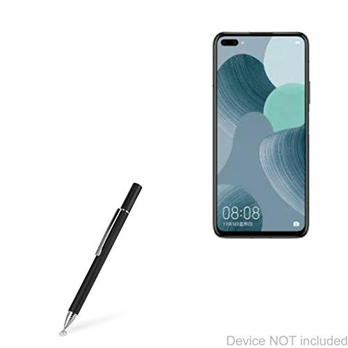 Huawei nova 7 Pro Stylus Pen, BoxWave  FineTouch Capacitive Stylus  Super Precise Stylus Pen for Huawei nova 7 Pro - Jet Black