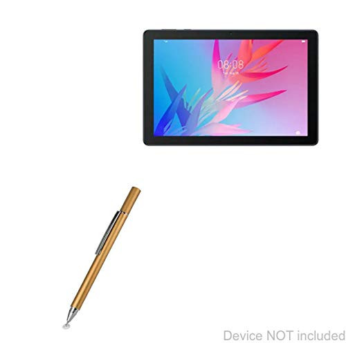 BoxWave Stylus Pen for Huawei MatePad T10  FineTouch Capacitive Stylus  Super Precise Stylus Pen for Huawei MatePad T10 - Champagne Gold