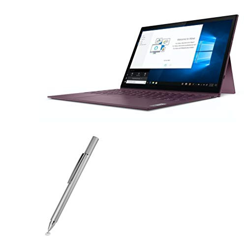 Lenovo Yoga Duet 7i Stylus Pen, BoxWave FineTouch Capacitive Stylus Super Precise Stylus Pen for Lenovo Yoga Duet 7i - Metallic Silver Lenovo Yoga Duet 7i Stylus Pen, BoxWave FineTouch Capacitive Stylus Super Precise Stylus Pen for Lenovo Yoga Duet 7i - Metallic Silver