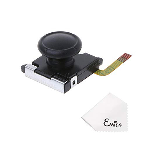 EMiEN 3D Left/Right Analog Joystick Thumb Sticks Sensor Flex Cable Replacement For NS Nintendo Switch Joy-Con Controller
