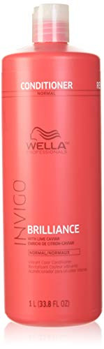 Wella Invigo Brilliance Conditioner for Fine Hair By for Unisex - 33.8 Ounce Conditioner, 33.8 Ounce