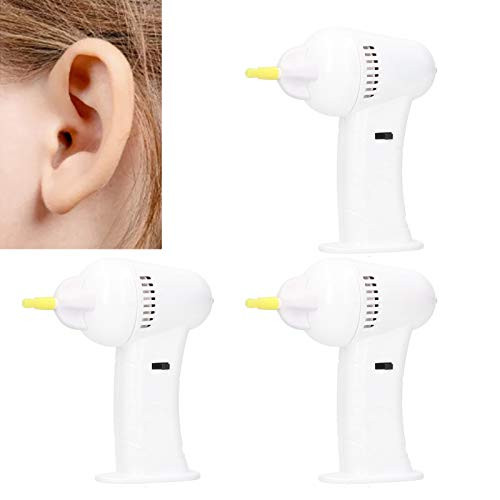 Safe Soft Earwax Removal Device Set,Earwax Remover Tool,Electric Ear Cleaner,Ear Wax Remover,Ear Massage Suction,Ear Wax Removal,Ear Vacuum Cleaner,Silicone Ear Pick Cleaning Kit