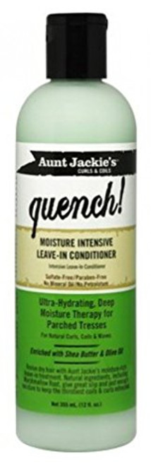 Aunt Jackies Quench Moisture Intensive Conditioner 12oz (354ml) (2 Pack)