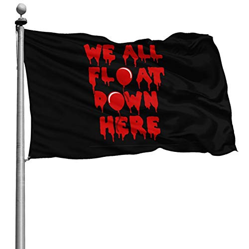 houqizhixiu We All Float Down 46 US Flag 4X6 USA Flag Foot Banner Flags Garden Flag Home House Flags Outdoor Flag