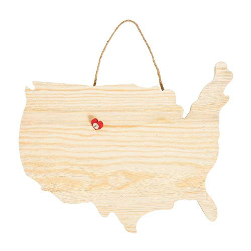 Do It Yourself Unfinished Wood USA - Crafts for Kids and Fun Home Activities