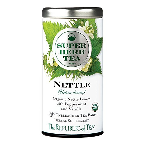 The Republic of Tea Organic Nettle SUPERHERB Herbal Tea, Pack of 36 Tea Bags The Republic of Tea Organic Nettle SUPERHERB Herbal Tea, Pack of 36 Tea Bags