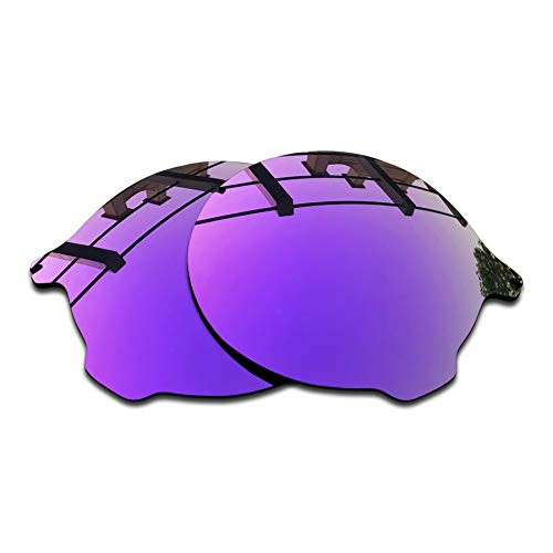 SEEABLE Premium Polarized Mirror Replacement Lenses for Oakley Tailend OO4088 Sunglasses - Violet Mirror