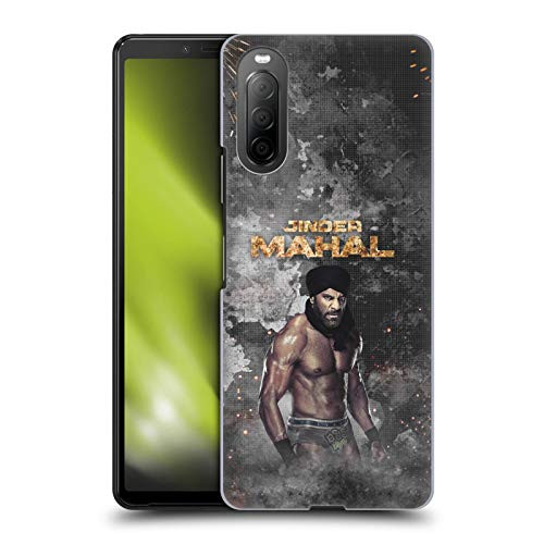 Head Case Designs Officially Licensed WWE LED Image Jinder Mahal Hard Back Case Compatible with Sony Xperia 10 II
