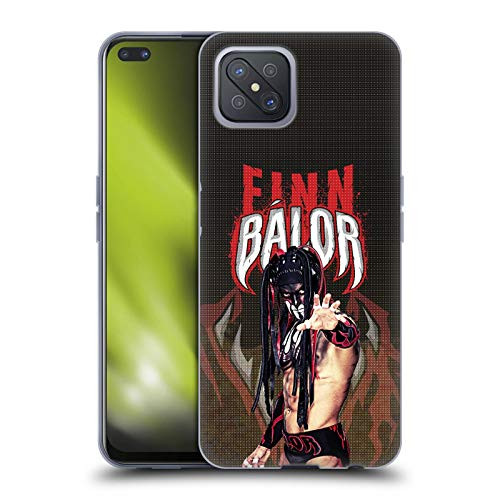 Head Case Designs Officially Licensed WWE LED Image Finn Bálor Soft Gel Case Compatible with Oppo A92s
