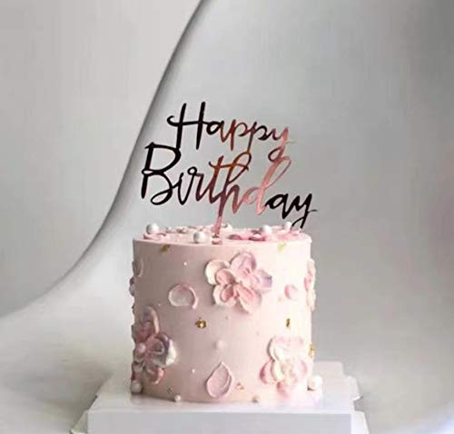 Cake Topper Acrylic Cake Topper Happy Birthday Cake Topper Cake Decoration Supplies (5 Pieces) Cake Topper Acrylic Cake Topper Happy Birthday Cake Topper Cake Decoration Supplies (5 Pieces)