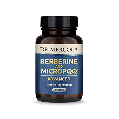Dr. Mercola, Berberine and MircoPQQ Advanced, 30 Servings (30 Capsules), Supports Immune Health, Non GMO, Soy Free, Gluten Free