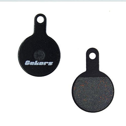 Gekors Semi-Metallic BicycleDisc Brake Pads for Tektro IOX/Novela, 1 Pair, Black