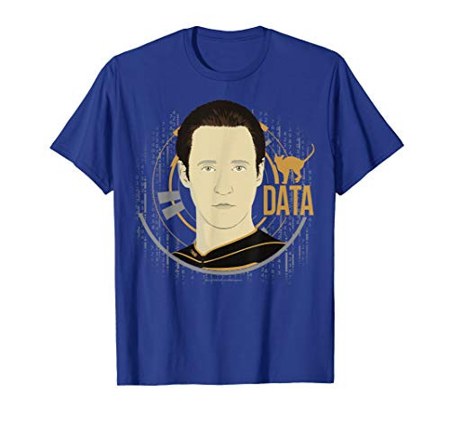 Star Trek Next Generation Data Head Shot T-Shirt