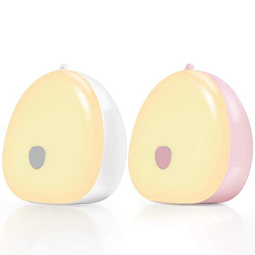 Night Light for Kids, 2 Pack Dimmable Bedside Night Lamp for Breastfeeding, Rechargeable LED Night Light with Color Change Mode  and  Stepless Dimming PinkplusWhite Night Light for Kids, 2 Pack Dimmable Bedside Night Lamp for Breastfeeding, Rechargeable LED Night Light with Color Change Mode  and  Stepless Dimming PinkplusWhite
