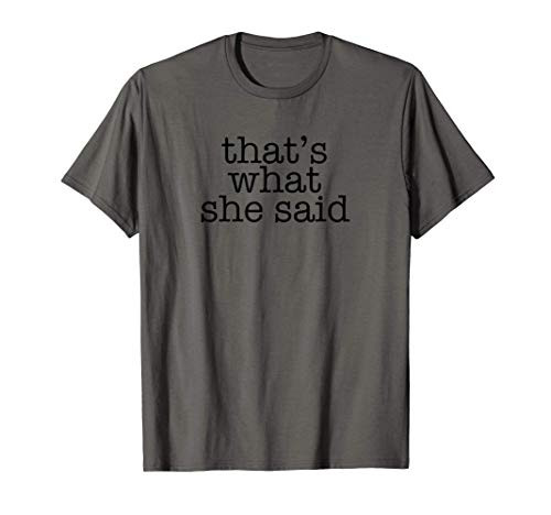 The Office Typewriter That's What She Said T-Shirt