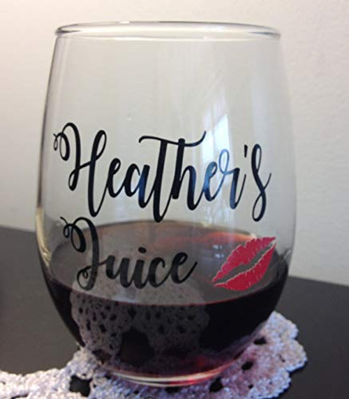 Personalized Stemless Wine Glass Customized 21oz Stemless Wine Glass Personalized Stemless Wine Glass Customized 21oz Stemless Wine Glass