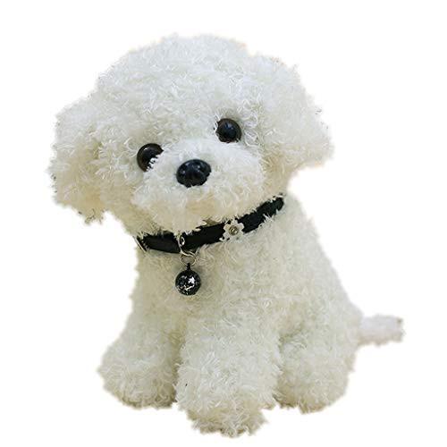Plush Teddy Dog Doll Cute Simulation Stuffed Animal Puppy Dog Doll Toys Gift Toys and Hobbies Plush Toys Christmas for Faclot