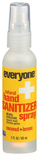 EO Products Hand Sanitizer Spray for Everyone,CoconutplusLemon, 2 Fluid Ounce