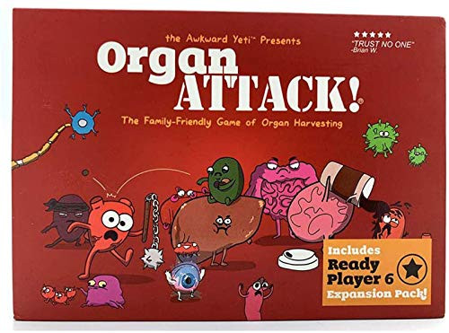 Organ Attack Human Organ Attack Card Game - MIDVT