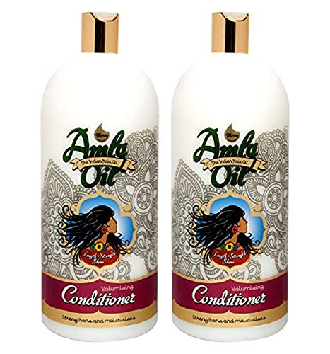 Mera Amla Indian Hair Oil Moisturizing Volumizing Conditioner (32oz) Pack of 2