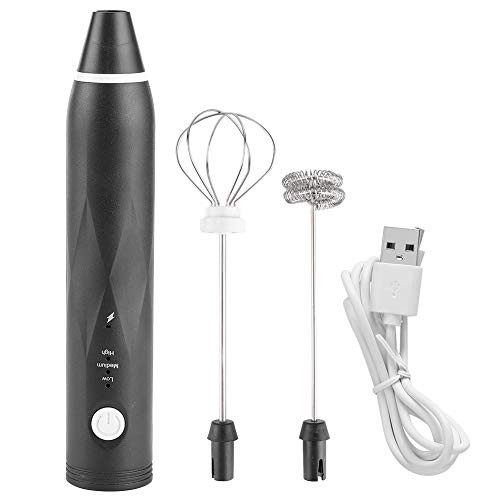 Petyoung Electric Milk Frother USB Rechargeable Handheld Coffee Whisk Mixer Stirrer Egg Beater for Coffe, Egg Whisks