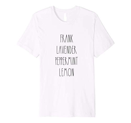 Essential Oils Frank Lavender Peppermint Lemon Lover Gift Premium T-Shirt