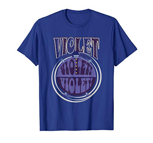 Willy Wonka and the Chocolate Factory Violet Logo T-Shirt