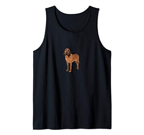 Black and Tan Coonhound Dog Gift Tank Top