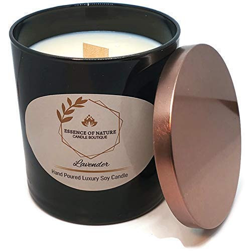 Lavender Coconut Soy Wood Wick Candle 8.5 oz.