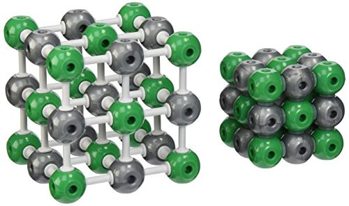 Molecular Models Company 14-NaCl101 Sodium Chloride Crystal Model Kit (Pack of 136)