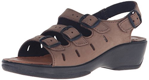 Spring Step Women's Willa Wedge Sandal, Tan, 41 EU/9.5-10 M US